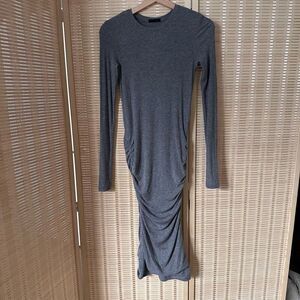 ATM ribbed bodycon dress